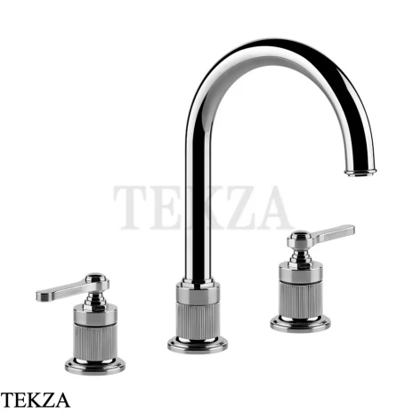 Gessi VENTI20 Смеситель для раковины зонтичный, с донным клапаном 65015-031, хром глянец