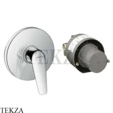 Hansgrohe Novus Смеситель для душа однорычажный, с встраиваемой частью 71068000, хром глянец Hansgrohe Novus Смеситель для душа однорычажный, с встраиваемой частью 71068000, хром глянец