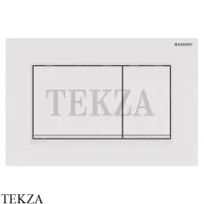 Geberit Sigma30 Клавиша смыва пластик 115.883.11.1, белый глянец/ белый матовый