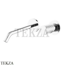 FIMA Carlo Frattini Spillo TECH X Смеситель для раковины, внешняя часть F3051TWLX8XBS, белый матовый