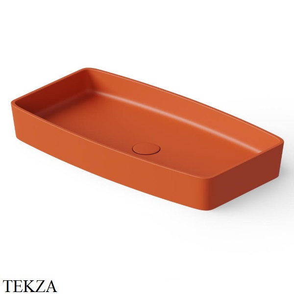 Dea Design Washbasins Раковина настольная 68х36 Solid Surface DD9001 680 7, Orange №7