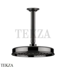 Gessi VENTI20 Верхний душ 200 с потолочным креплением 65152-706, Black Metal