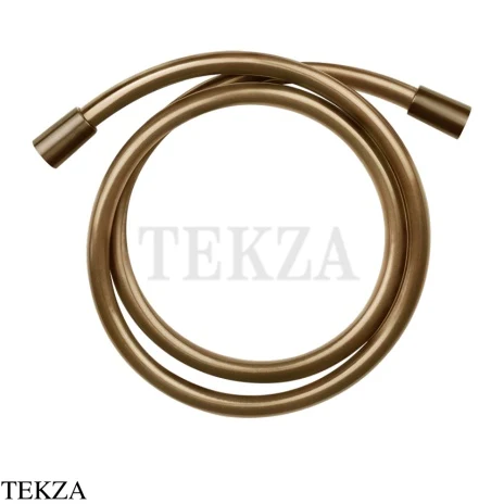 Gessi Шланг душевой сromalux 200 см, с оболочкой ПВХ 28746-791, Deep Bronze Brushed PVD