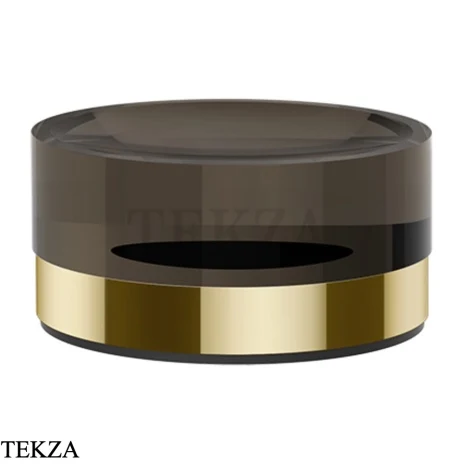 Gessi Perle Мыльница настольная круглая 74826-710, шампань глянец
