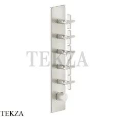 Gessi INCISO WELLNESS Термостат 5 выходов, внешняя часть 58230-720, Nickel PVD