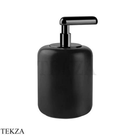 Gessi Goccia Дозатор для жидкого мыла, черная керамика 38038-706, Black Metal PVD