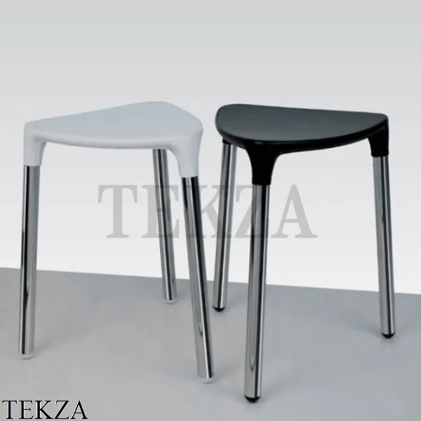 Colombo Black&White Табурет в ванную комнату B9988.EPB, цвет белый