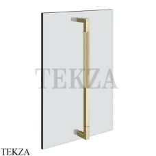 Gessi Shower G Rigato Ручка-держатель на стекло 45 см 67525-710, Brass PVD