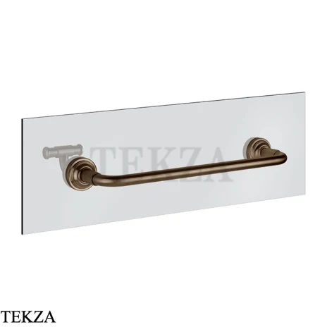 Gessi VENTI20 Полотенцедержатель для крепления на стекло, 30 см 65511-761, Coffee Bronze Br. PVD