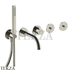 Fantini Venezia Смеситель для ванны с изливом (ручка отдельно), 2995N019SB, Nickel PVD