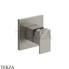 Gessi Rettangolo Смеситель для излива и душа, внешняя часть 20119-149, Finox Brushed Nickel