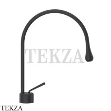 Gessi Goccia Смеситель для раковины средний, без сливного гарнитура 33602-299, черный матовый