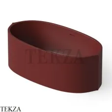 Dea Design Ванна отдельностоящая овальная 162x82 Solid Surface DD8640 1620 17, Red Wine №17