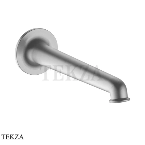Fantini Flora Излив для раковины 150 на стену 7692Z645, Brushed Steel Look PVD
