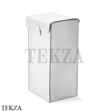 Decor Walther NAPPA WB Корзина для белья 0938850 натуральная кожа, белый матовый