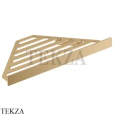Hansgrohe AddStoris Полка-решетка угловая в душевую зону 41741140, Brushed Bronze