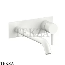 Fantini Nostromo Смеситель для раковины 20 см, внешняя часть 5029E813B, Белый матовый