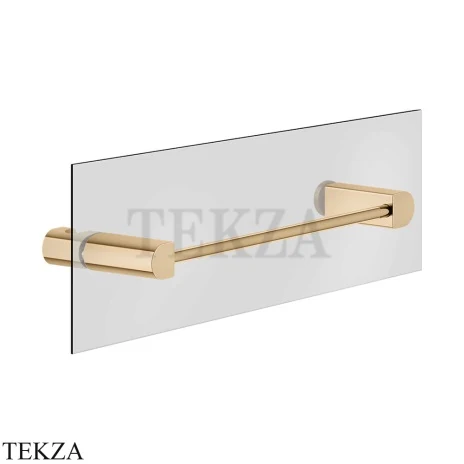 Gessi RILIEVO Полотенцедержатель для крепления на стекло, 30 см 59562-735, Warm Bronze PVD