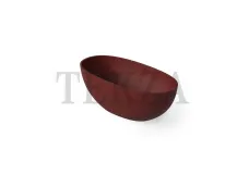 Dea Design Ванна отдельностоящая 165x80 см DD8628 1650 17 ,  Red Wine №17