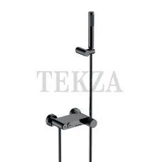 Boheme Stick Смеситель для ванны с изливом и гарнитуром Stick 123-SGM.3 Shine Gun Metall LINEA