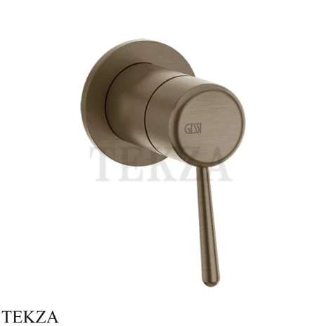 Gessi Goccia Смеситель для душа, внешняя часть 33019-761, Coffee Bronze Br. PVD