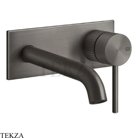 Gessi 316 CESELLO Смеситель для раковины, внешняя часть 54488-707, Black Metal Brushed PVD