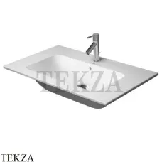Duravit ME by Starck Раковина подвесная с переливом 2336830000, белый глянец