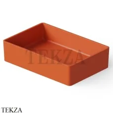 Dea Design Washbasins Раковина настольная 60х40 Solid Surface DD9009 600 7, Orange №7