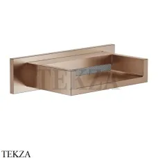 Dornbracht WATER FALL Каскадный излив настенный монтаж 13420979-42, Brushed Bronze