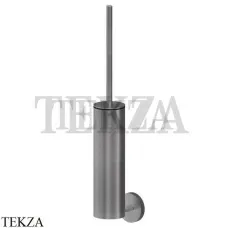 Newform X-Steel 316 Ершик настенный с держателем, сталь 73214X.59.064, PVD Brushed gun metal