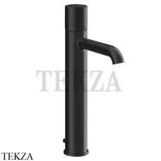 Gessi Habito DIAMANTATO Смеситель для раковины высокий, с донным клапаном 70603-299, Black XL