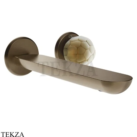 Gessi Perle Смеситель для раковины, внешняя часть 74488-761, бронза Coffee