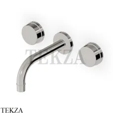 Zucchetti Savoir Смеситель для раковины, внешняя часть ZSV671.C8C8, Nickel глянец