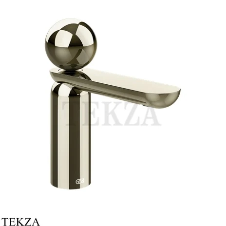 Gessi Perle Смеситель для раковины, с донным клапаном 74051-720, никель глянец