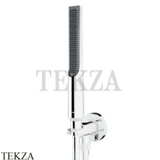 Bossini APICE Ручной душ SLIM с держателем и шлангом, c Easy-Clean CE3004C.045, белый матовый