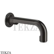Gessi INCISO Излив для ванны настенный 190 см 58103-707, Black Metal brushed