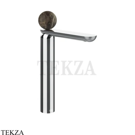 Gessi Perle Смеситель для раковины высокий, без гарнитура 74104-031, хром глянец