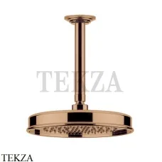 Gessi VENTI20 Верхний душ 200 с потолочным креплением 65152-726, Warm Bronze Br