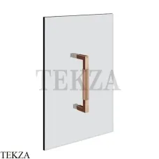 Gessi Shower G Rigato Ручка-держатель на стекло 20 см 67521-030, Copper PVD