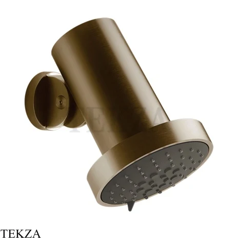Gessi 316 SPOTWATER FLESSA Душевая головка настенная, 3 функции 57249-791, Deep Bronze Brushed PVD