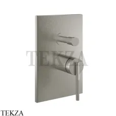 Gessi INGRANAGGIO Смеситель для душа, 2 потока, внешняя часть 63577-149, Finox Brushed Nickel Gessi INGRANAGGIO Смеситель для душа, 2 потока, внешняя часть 63577-149, Finox Brushed Nickel