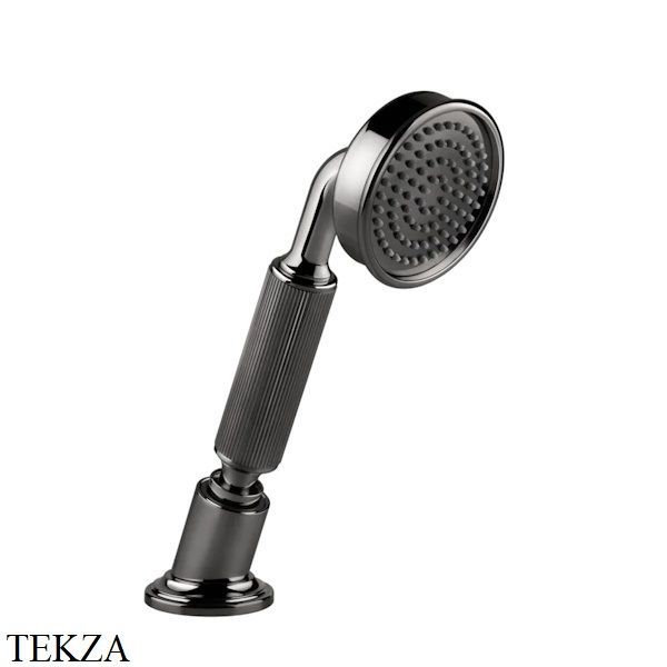 Gessi VENTI20 Душевой комплект на борт ванны 65127-706, Black Metal