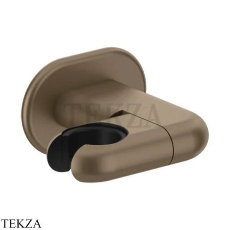 Gessi Goccia Держатель для душевой лейки поворотный 33760-761, Coffee Bronze Br. PVD