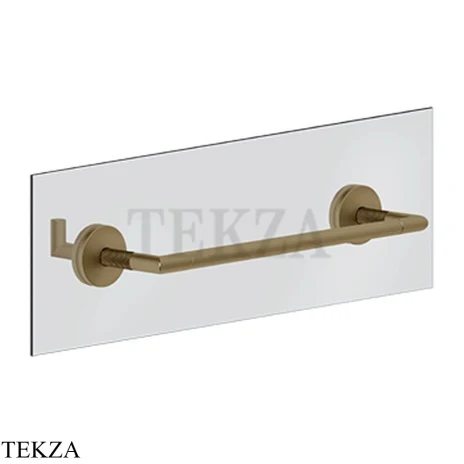 Gessi ANELLO Полотенцедержатель для крепления на стекло, 30 см 63824-791, Deep Bronze Br. PVD