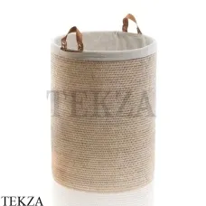 Decor Walther BASKET Корзина для белья с ручками 0932491, ротанг светлый