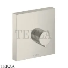 Axor ShowerCollection Вентиль запорный, внешняя часть 10972800, нержавеющая сталь