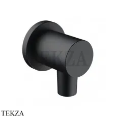 Kludi NOVA FONTE Puristic Шланговое подсоединение 2054339-15, черный матовый