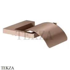 Keuco Collection Moll Бумагодержатель с крышкой 12760290000, красное золото шлифованное