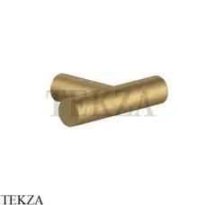 Fantini YOUNG Крючок двойной для халата и полотенец 96Q77608, Pure Brass PVD