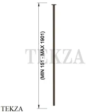 Gessi INCISO Излив для раковины потолочный под размер 15-190 см 58299-845, Dark Bronze